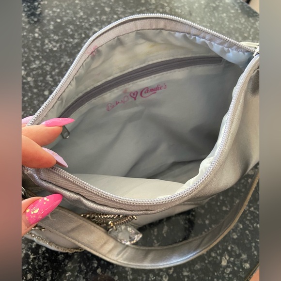 Candies & Britney Spears Silver Bling Purse handbag - Picture 7 of 7